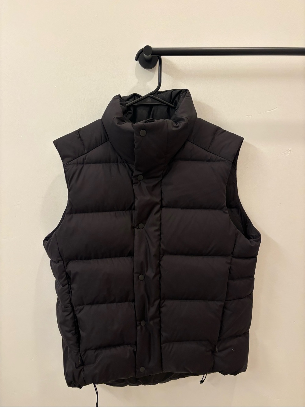 lululemon athletica Men's Black Quilted Puffer Vest Size Small